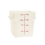 image of Thunder Group PLSFT008PP Food Storage Container, 8 Quart, Square, Scratch & Break Resistant