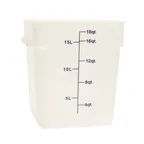 image of Thunder Group PLSFT018PP Food Storage Container, 18 Quart, Square, Scratch & Break Resistant