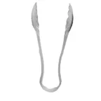 image of Thunder Group PLSGTG006CL Serving Tongs, 6", Scallop, Dishwasher Safe, Clear