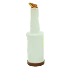 image of Thunder Group PLSNP01B Storer And Pour, 1 Quart, Color-Coordinated Spout And Cap, Plastic