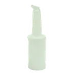 image of Thunder Group PLSNP01W Storer And Pour, 1 Quart, Color-Coordinated Spout And Cap, Plastic