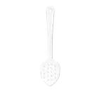 image of Thunder Group PLSS213CL Serving Spoon, 13", Perforated, Dishwasher Safe - Dozen