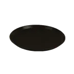 image of Thunder Group PLST1600BR Round Slip‑Resistant Serving Tray, 16" Diameter, Brown Polypropylene, NSF Certified
