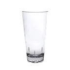 image of Thunder Group PLTHMG020C Mixing Glass, 20 Oz., 6-3/4"H, Starburst Base