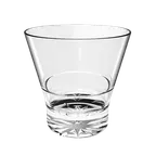 image of Thunder Group PLTHRG212C Rocks Glass, 12 Oz., 3-7/8"H, Stackable