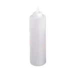 image of Thunder Group PLTHSB024C Squeeze Bottle, 24 Oz., Plastic, Clear - Dozen