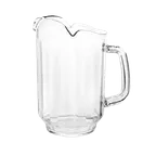 image of Thunder Group PLWP064CL Water Pitcher, 64 Oz., Three Spout, Polycarbonate