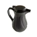 image of Thunder Group PLWS020BK Beverage Server, 0.6 Liter (20 Oz.), Double Wall Insulated, Push Button Lid - Set