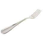 image of Thunder Group SLAT212 European Dinner Fork, 7-9/10" Long, 2.9Mm Thick, 18/10 Stainless Steel - Dozen