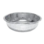 image of Thunder Group SLCIL13L Chinese Colander, 13" Dia., Round, Perforated, stainless steel