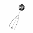 image of Thunder Group SLDA100 Disher, 3/8 Oz., 1-1/4" Dia. Bowl, Ambidextrous Twin Grip Handle