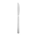 image of Thunder Group SLDO109 Dinner Knife, 8.54", Heavy-Weight, Simple Line-Trimmed Handle - Dozen