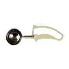 image of Thunder Group SLDS210G Disher, Size-10, 3-1/4 Oz., Round Bowl, Ivory