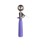image of Thunder Group SLDS240P Disher #40, 0.3‑0.9 oz (3/4 oz) capacity, thumb‑press, orchid handle, 18/8 stainless steel, NSF