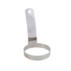 image of Thunder Group SLER0301R Egg Ring, 3" Diameter, Stainless Steel, Mirror Finish
