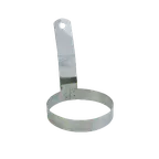image of Thunder Group SLER0401R Egg Ring, 4" Diameter, Stainless Steel, Mirror Finish