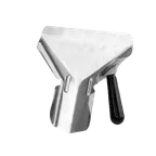image of Thunder Group SLFFB001R French Fry Scoop, Right Handle, 18/8 Stainless Steel