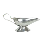 image of Thunder Group SLGB003 Gravy Boat, 3 Oz. Capacity, Tapered Spout, Contoured Handle