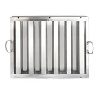 image of Thunder Group SLHF2520 Exhaust Hood Filter, 25" x 20" x 1.5" Stainless Steel, Dishwasher Safe, Easy Clean