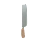 image of Thunder Group SLKF020 Duck Knife, 8" Length X 2" Width Blade, Wood Handle, Cast Iron