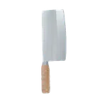 image of Thunder Group SLKF021 Kimli King Knife, 7" Length X 3-1/2" Width Blade, Wood Handle, Stainless Steel