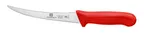 image of Thunder Group SLKF403RD Boning Knife, 6" Blade, Polypropylene Handles, German Steel, Red