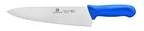 image of Thunder Group SLKF411BU Chef'S Knife, 10" Blade, Blue Polypropylene Handles, German Steel