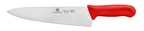 image of Thunder Group SLKF411RD Chef'S Knife, 10" Blade, Red Polypropylene Handles, German Steel