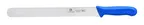 image of Thunder Group SLKF418BU Slicer, 12" Blade, Wavy Edge, Blue Polypropylene Handles