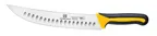 image of Thunder Group SLKF514 Cimeter Steak Knife, 10" Blade, Soft-Grip Handles, German Steel