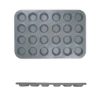 image of Thunder Group SLKMP124 Muffin Pan, 24 Cup, 1-1/2 Oz Each Cup, 15-1/4" X 10-1/2"