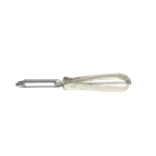 image of Thunder Group SLKVP006 Vegetable Peeler, Double Edge Floating Blade, Serrated Corer, Stainless Steel - Dozen