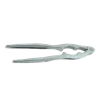 image of Thunder Group SLLC006A Lobster Cracker, 6", Jagged Ridges, Wide Swing Handles, Zinc Alloy