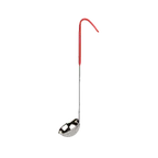 image of Thunder Group SLOL203 Serving Ladle, 2 Oz., One Piece, Color-Coded Vinyl Handle