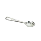 image of Thunder Group SLSBA213 Basting Spoon, 13" L, Perforated, Flat Handle, Stainless Steel