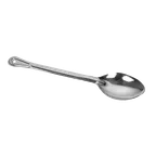 image of Thunder Group SLSBA311 Basting Spoon, 15" L, Solid, Flat Handle, Stainless Steel