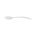 image of Thunder Group SLSBA412 Basting Spoon, 11", Slotted, Curved Handle, Stainless Steel