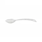 image of Thunder Group SLSBA413 Basting Spoon, 11", Perforated, Curved Handle, Stainless Steel