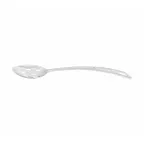 image of Thunder Group SLSBA512 Basting Spoon, 13", Slotted, Curved Handle, Stainless Steel