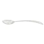 image of Thunder Group SLSBA612 Basting Spoon, 15", Slotted, Curved Handle, Stainless Steel