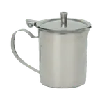 image of Thunder Group SLSR010TP Economy Teapot, 10 Oz., Short Spout, Hinged Cover