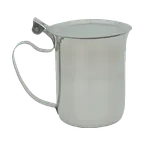 image of Thunder Group SLSR210 Stacking Teapot, 10 Oz., Hinged Cover, Stainless Steel