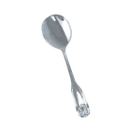 image of Thunder Group SLSS004 Dessert Spoon, 7.52", 18/0 Stainless Steel, Mirror-Finish - Dozen