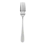 image of Thunder Group SLTE106 Dinner Fork, 7.48", Simple Line-Trimmed Handle, 18/0 Stainless Steel - Dozen