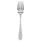 image of Thunder Group SLTE107 Salad Fork, 6.22", Simple Line-Trimmed Handle, 18/0 Stainless Steel - Dozen
