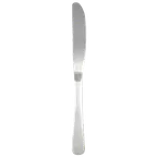 image of Thunder Group SLTE109 Dinner Knife, 8.78", Simple Line-Trimmed Handle, 18/0 Stainless Steel - Dozen