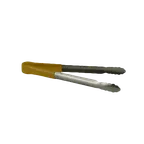 image of Thunder Group SLTG1600Y Utility Tongs, 16" L, One-Piece, Non-Slip, Yellow