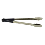 image of Thunder Group SLTG816K Utility Tongs, 16" L, One-Piece, Non-Slip, Black