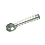 image of Thunder Group SLTHDP016 Dipper, 2-1/2 Oz. Capacity, One-Piece, Cast Aluminum, Green End Handle