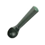 image of Thunder Group SLTHDP116 Dipper, 2-1/2 Oz. Capacity, Non-Stick, One-Piece, Green End Handle